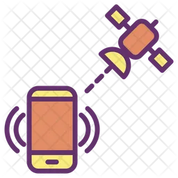 Satellite Mobile  Icon