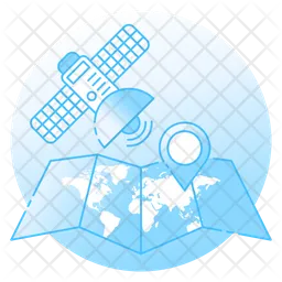 Satellite Navigation  Icon