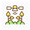 Satellite Smart Plant Icon