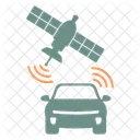 Satellite System Car Auto Icon