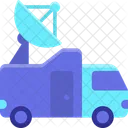 Satellite Truck Satellite Van Truck Icon
