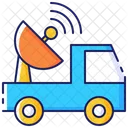 Truck Satellite Vehicle Icon