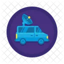 Satellite Truck Icon