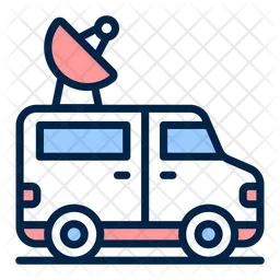 Satellite Van  Icon