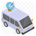 Satellite Van News Icon