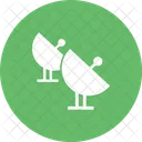 Satelliten Radar Signal Symbol