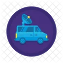 Satelliten LKW Symbol