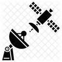 Parabolschussel Satellitenantenne Satellitenkommunikation Symbol