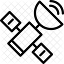 Satellitenkommunikation  Symbol