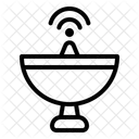 Satellitenschussel Satellit Antenne Symbol