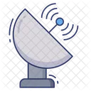 Satellitenschussel Signal Radioantenne Symbol