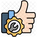 Satisfacao Feedback Revisao Ícone