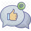 Satisfacao Do Cliente Feedback Avaliacao On Line Icon