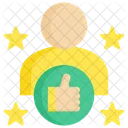 Satisfaction People Thumb Icon