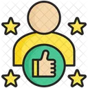 Satisfaction People Thumb Icon