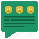 Satisfaction Message  Icon