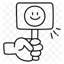 Satisfait  Icône