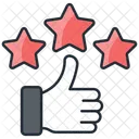 Satisfait  Icône