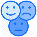 Satisfazer Comentarios Smileys Ícone
