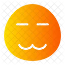 Satisfied Emoji Smileys Icon