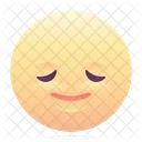 Satisfied emoji  Icon