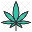 Sativa Hemp Leaf Icon