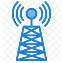 Satlelite Transmision De Radio Antena Icon