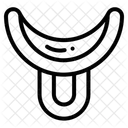 Pferde Reiten Symbol