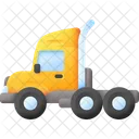 Sattelschlepper Lieferwagen Fahrzeug Symbol