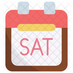 Saturday Calendar  Icon