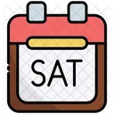 Saturday Calendar  Icon