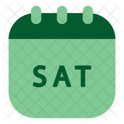 Saturday calendar  Icon