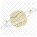 Saturn Universe Cosmos Icon