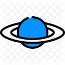 Planet Space Galaxy Icon