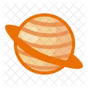 Saturn Planet Astronomy Icon