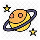Planet Space Astronomy Icon