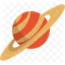 Planet Ring Saturn Icon