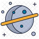 Planet Space Saturn Icon