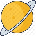 Saturno Planeta Universo Ícone