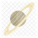 Saturno Anel Planeta Ícone