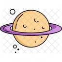 Saturno Planeta Ciencia Ícone