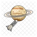 Saturno Planeta Espacio Icono