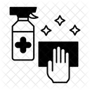 Saubere Oberfläche  Symbol