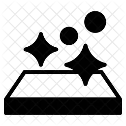 Saubere Oberfläche  Symbol