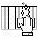 Saubere Tischoberflache Haus Zuhause Symbol