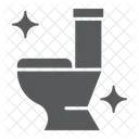 Saubere Toilette  Symbol