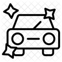 Sauberes Auto  Symbol