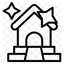 Sauberes Haus  Symbol