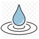 Sauberes Wasser  Symbol