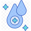 Sauberes Wasser  Symbol